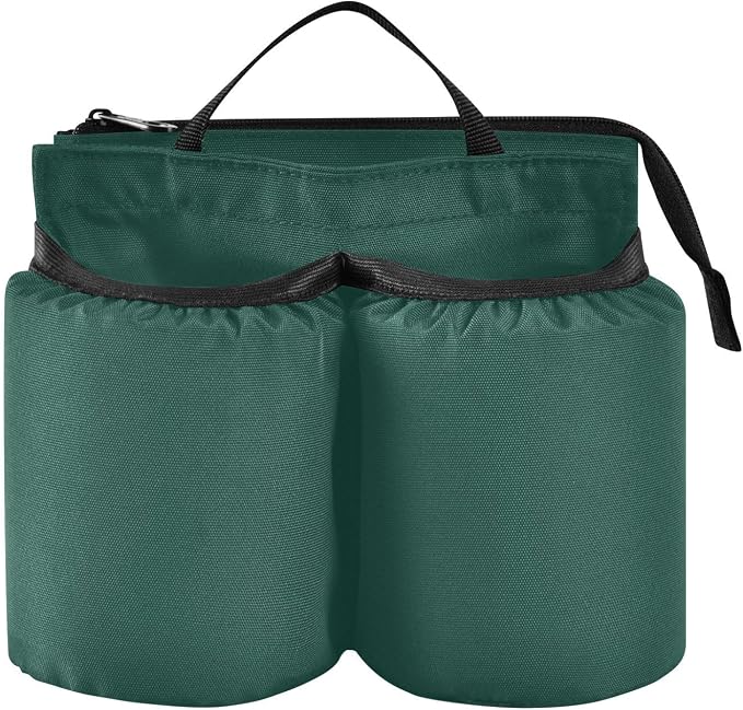 DOMIKING Hunter Green Travel Luggage Cup Holder - Image 6
