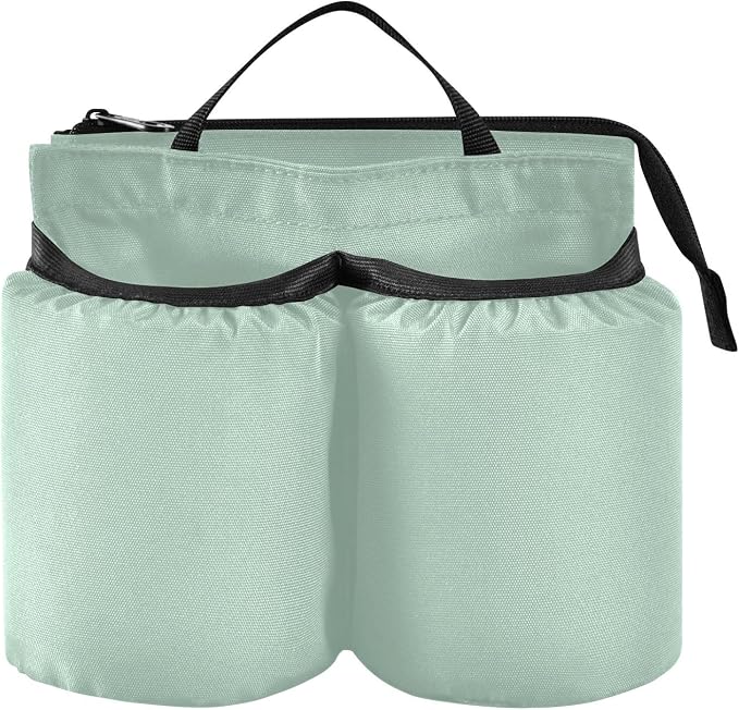 DOMIKING Leave Green Travel Luggage Cup Holder - Image 6