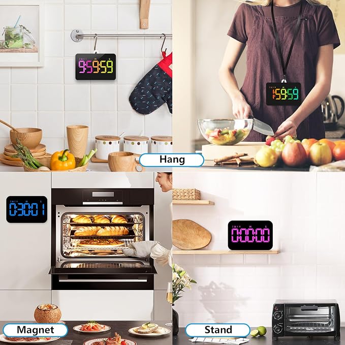 Rechargeable Timers,Digital Kitchen Timer - Image 7
