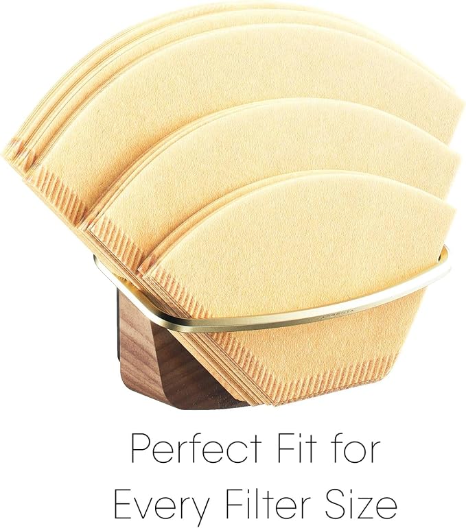 Cone Coffee Filter Holder ARGENTA – Wall Mount Coffee Filter Storage Container - Image 7