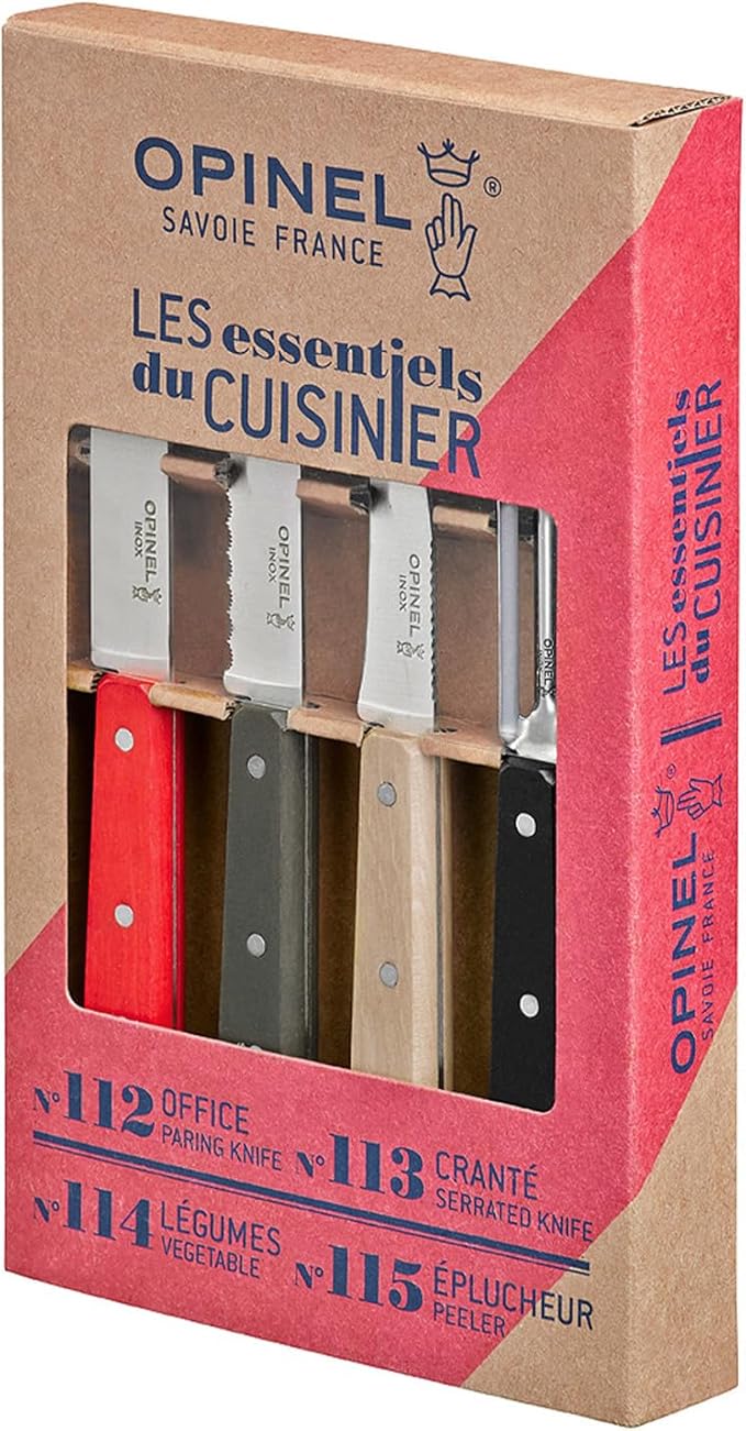 Opinel Essentials Kitchen Knives Box Set - Loft