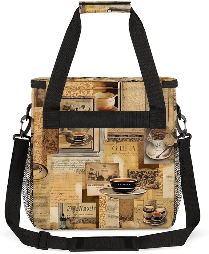 Coffee Maker Carring Bag Travel Storage Tote Bag Compatible - Image 7