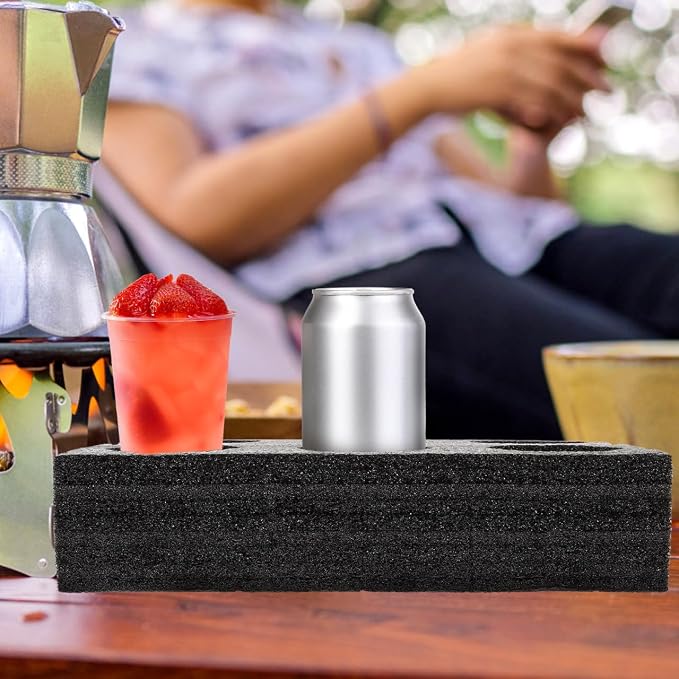 Vaguelly 6 Holes Takeout Beverage Cup Trays, Hot Cold Drinks Cup Fixing Holders - Image 9
