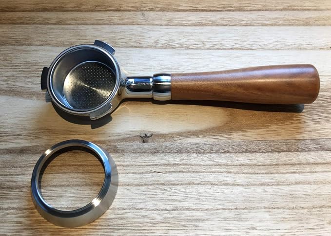 51mm Espresso Dosing Funnel Stainless Steel Coffee Dosing Ring 51mm Compatible - Image 7