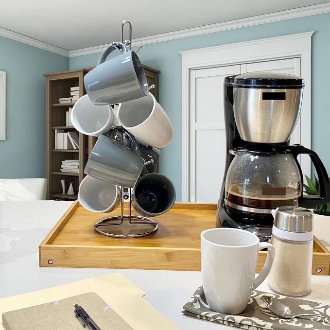 Evelots Coffee Cup Holder for Kitchen Countertop - Image 6