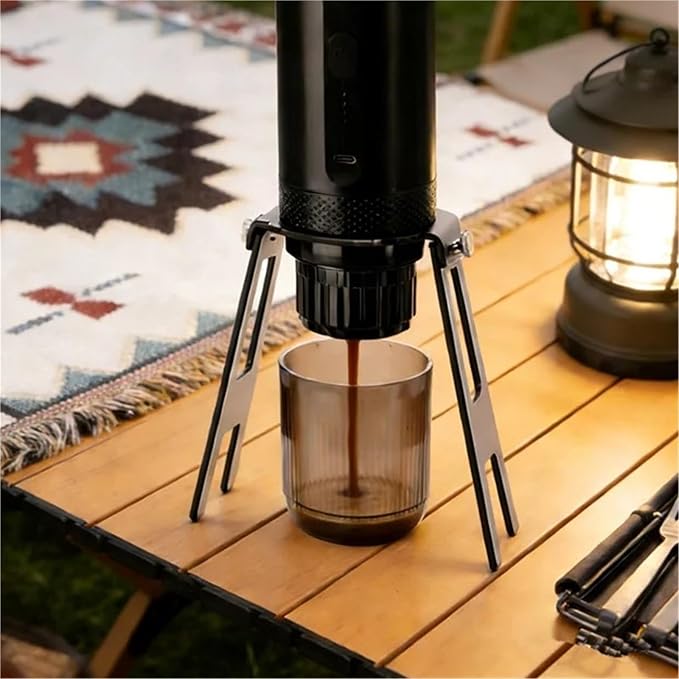 Detachable Aluminum Alloy Coffee Drip Rack, Portable Stand - Image 5