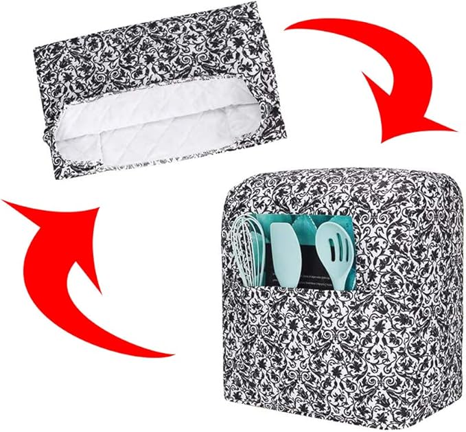 Kitchen Aid Mixer Cover,Kitchen Mixer Cover Compatible with 6-8 Quarts Kitchenaid/Hamilton Stand Mixer,Cover For Kitchen Aid Mixer,Kitchen Stand Mixer Covers.Kitchen Aid Mixer Assecories.Paisley