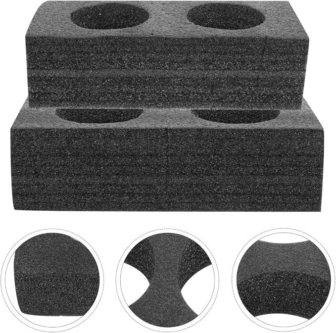 Cup Carrier 4pcs Multiple Holes Cup Holder Foam 2 and 4 Tray Drink Carrier - Image 9