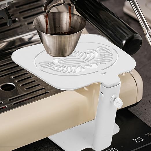 Coffee Scale Stand Carbon Steel Adjustable Height Weighing Rack - Image 9