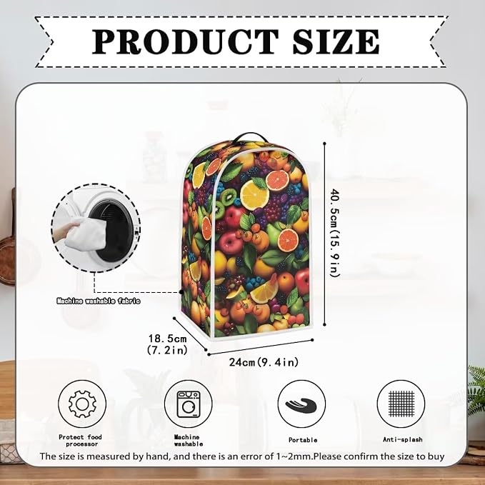 Vagetable Blender Dust Cover, Anti Fingerprint Polyester Stand Mixer or Coffee - Image 6
