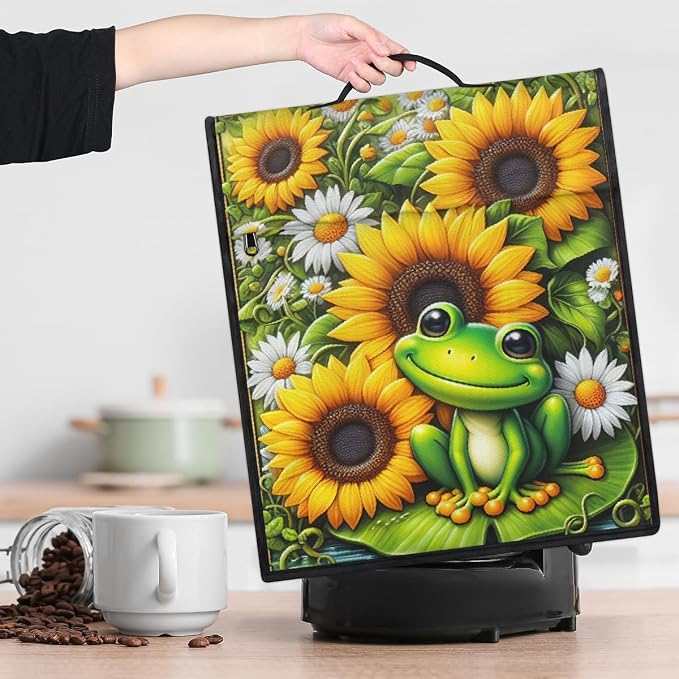 Frog Kitchen Aid Mixer Cover Compatible Stand Mixer Dust Cover | Sunflower - Image 9