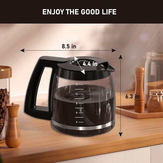 12-Cup Coffee Pot Replacement Compatible - Image 7
