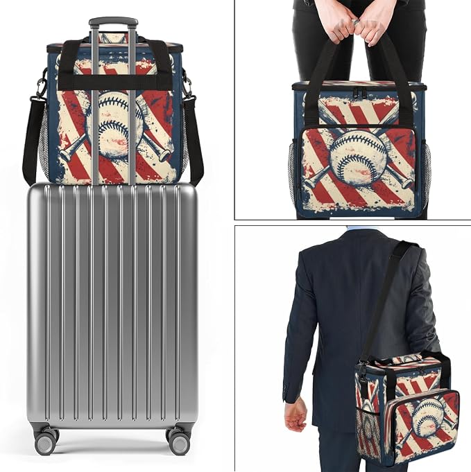 Baseball Pattern Coffee Machine Bag Compatible - Image 7