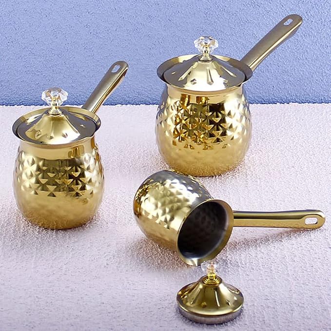 7 Oz Stainless Steel Turkish Coffee Cezve, 200 Ml - Image 7
