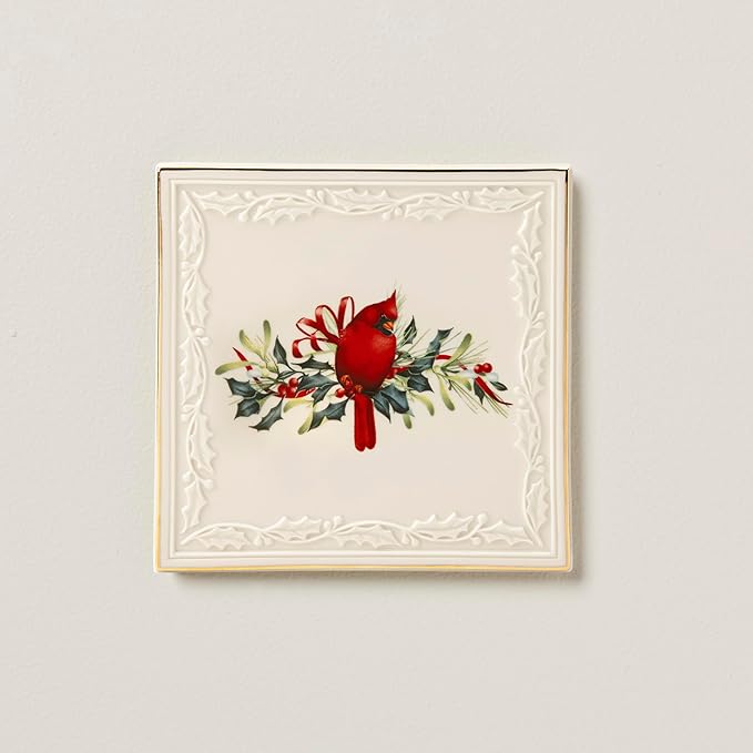 Lenox 870608 Winter Greetings Trivet, Christmas & Holiday Hosting