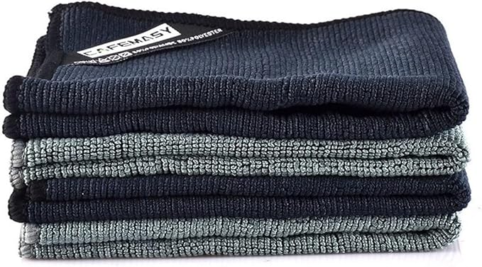 FABULETTA 4 Pack Microfiber Espresso Cleaning Cloth Set - Image 9