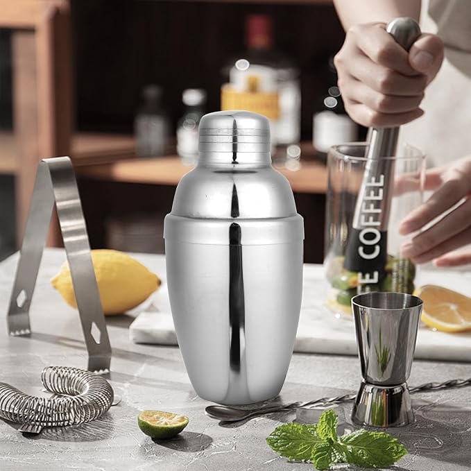 6PCS Mini Cocktail Shaker, Drink Shakers Cocktail, Stainless Mini Martini Shaker - Image 7