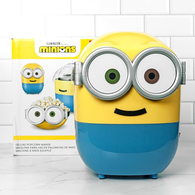 Uncanny Brands Minions Popcorn Maker - Kitchen Appliance