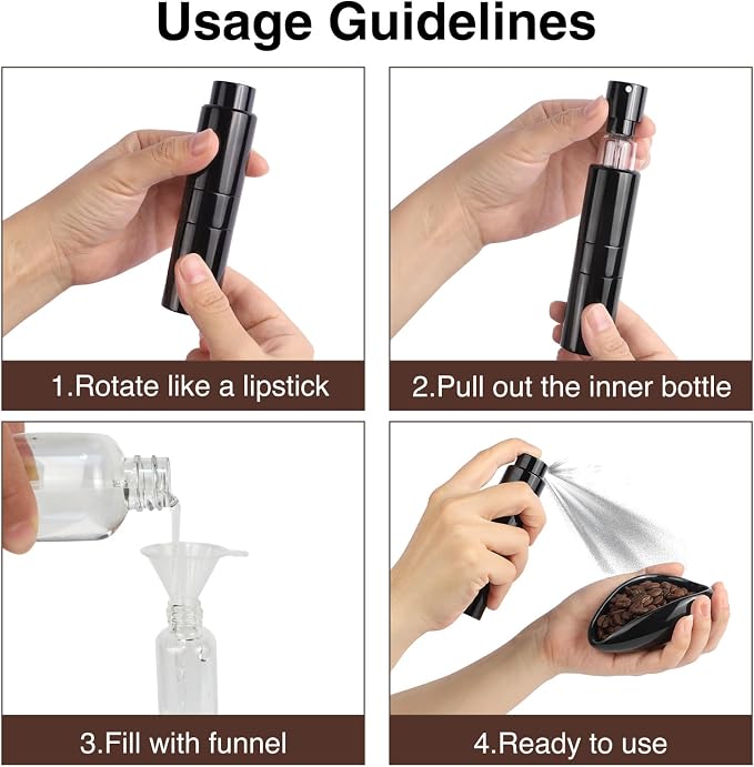 Ceramic Coffee Dosing Cup and 20 ML Spray Bottle Set - Image 7