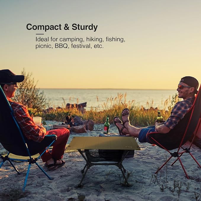 ONETIGRIS Dipper Camping Table, Lightweight Portable Folding Table - Image 9
