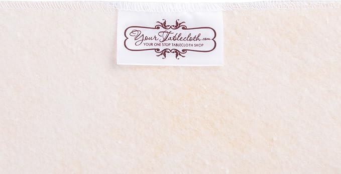 Yourtablecloth Heavy Duty Vinyl Rectangle or Square Tablecloth – 6 Gauge Heavy Duty Tablecloth – Flannel Backed – Wipeable Tablecloth with Vivid Colors & Many Sizes 60 x 120 Ruby Red