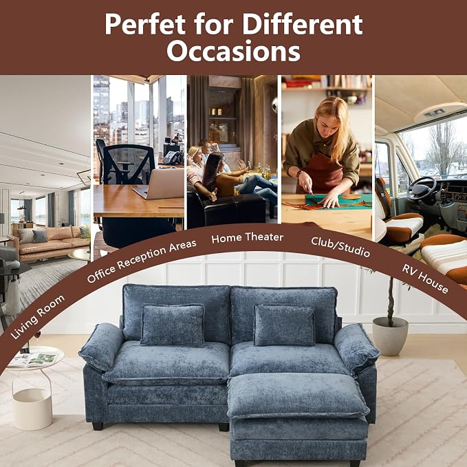 Modular Sectional Sofa, Cloud Couch - Image 8