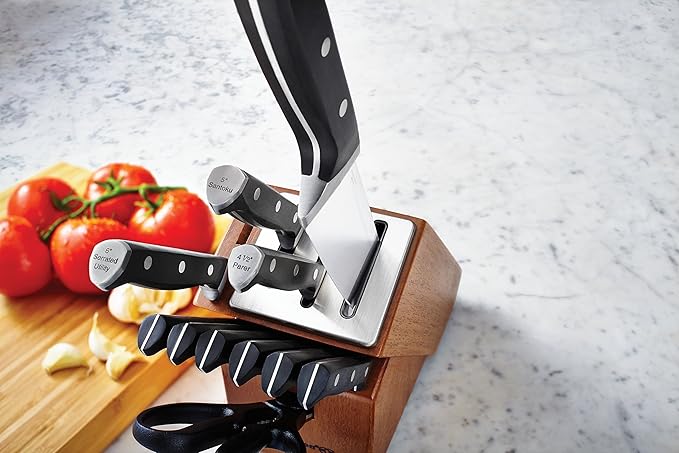 Calphalon Classic Self-Sharpening Cutlery Knife Block Set with SharpIN Technology, 12 Piece