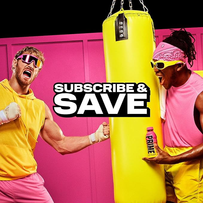 PRIME Hydration STRAWBERRY BANANA, Sports Drinks, Electrolyte Enhanced for Replenishing Fluids, 250mg BCAAs, B Vitamins, Antioxidants, Low Sugar, 16.9 Fl Oz, 12 Pack