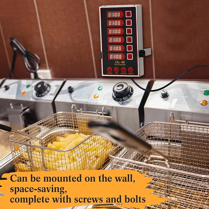 Relaxweex 1 Pack Digital Kitchen Timer, Commercial Cooking Timer - Image 6
