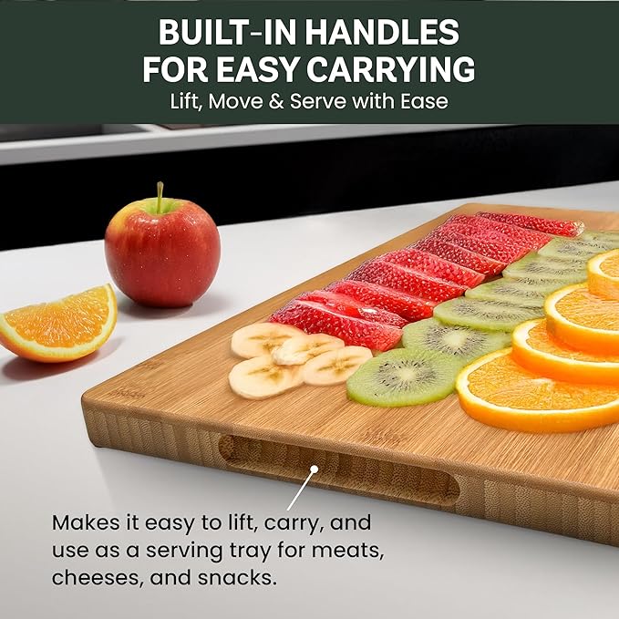 Personalized Turkey Platter for Thanksgiving - Custom Engraved Bamboo Cutting Board, and Charcuterie Board - Unique Wedding Gift, Bridal Shower, Engagement, Anniversary, Housewarming, Christmas Gifts