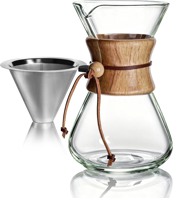 AGOGO Pour Over Coffee Maker Glass - Image 12