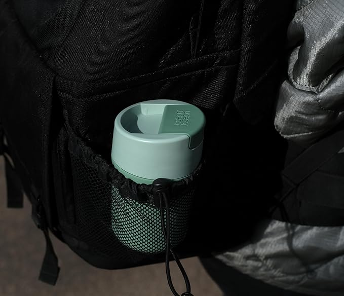 Joseph Joseph Sipp™ Travel Coffee Mug with Flip-top Cap - 340 ml (12 fl. oz) - Green