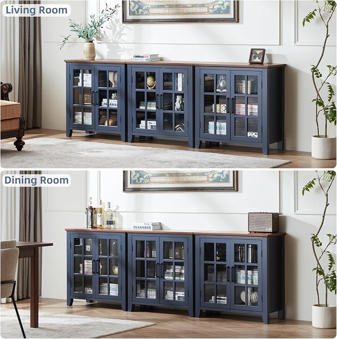 Large Sideboard Buffet Cabinet - Image 8