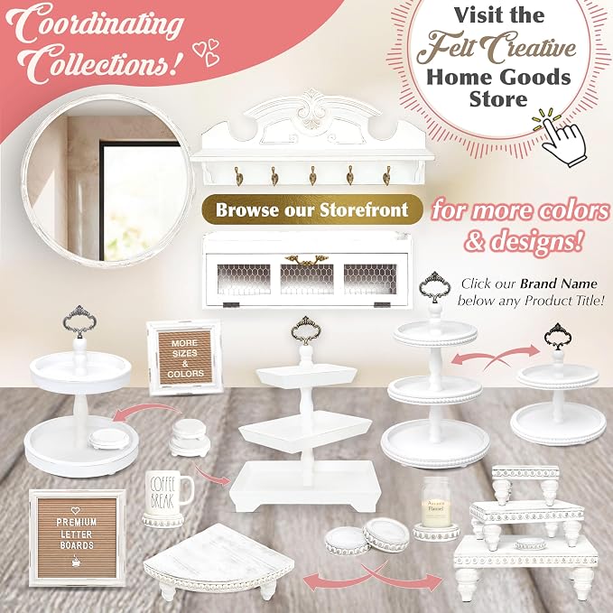 Corner Pedestal Stand Rustic Decor Riser - Image 9