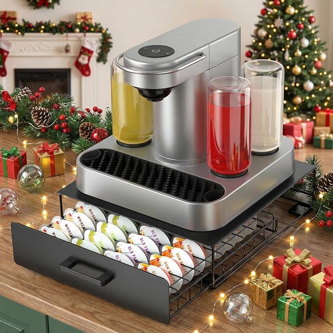 Storage Drawer for Bartesian Capsules, Stackable Cocktail Pod Holder for - Image 7