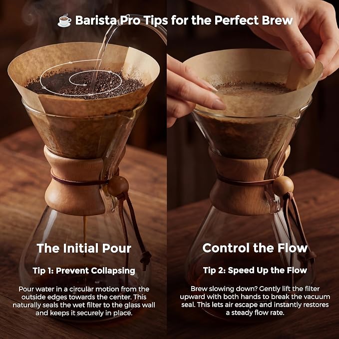 AGOGO Pour Over Coffee Maker Glass - Image 8
