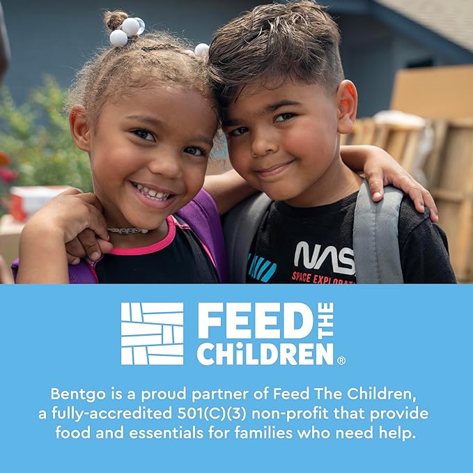 Bentgo Kids Lunch Bag - Durable, Double-Insulated Lunch Bag for Kids 3+; Holds Lunch Box, Water Bottle, & Snacks; Easy-Clean Water-Resistant Fabric & Multiple Zippered Pockets (Tropical)