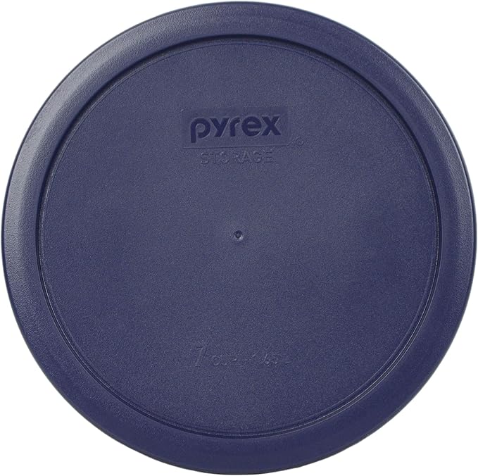 Pyrex 7 Lid Oceanic Shades Bundle for 7202, 7200, 7201, and 7402 Glassware, Made in the USA
