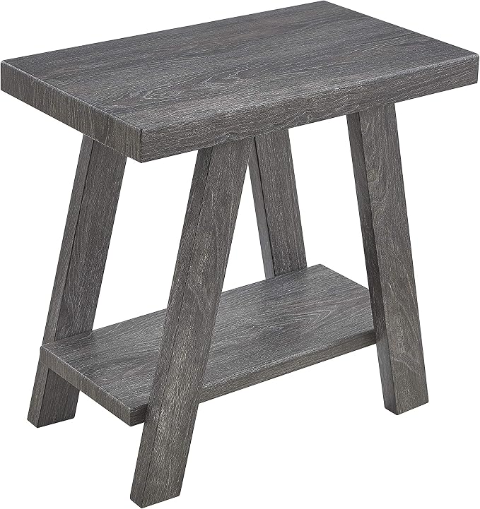 Contemporary Gray Side Table - Image 6