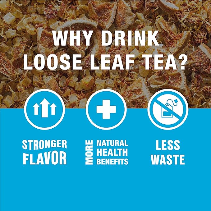 Tiesta Tea - Tea Tin Gift Box, Loose Leaf, High to Non Caffeinated Variety Pack, Make Hot & Iced, 3 Tins of Assorted Blends, Passion Berry Jolt, Fruity Paradise and Lavender Chamomile
