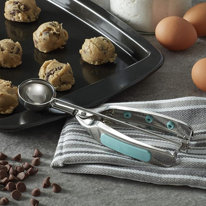 KitchenAid KO148OHAQA Gourmet Cookie Dough Scoop, Aqua Sky