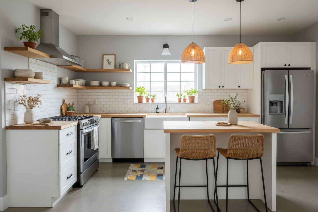 How to Create a Stylish and Functional Kitchen on a Budget – KitchenVibe