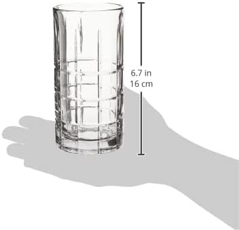 Anchor Hocking Manchester Drinking Glasses Set, 16 oz Tumbler Glasses, Set of 4
