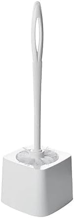 Rubbermaid Commercial Products 5" Toilet Bowl Brush Holder White Compact Design for Toilet Brush Storage for Bathroom/Professional/Janitorial Use