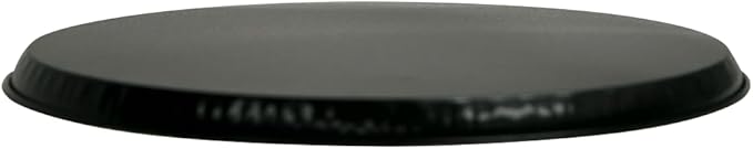 Range Kleen Black Round Burner Kovers Set of 4