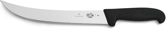 Victorinox Fibrox 10-Inch Curved Breaking Knife, Black Fibrox Handle
