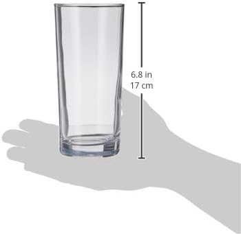 Anchor Hocking Heavy Base 15-oz Highball Drinking Glasses, Set of 12
