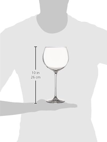 Lenox Tuscany Classics 4pc Beaujolais Wine Glass, 3.05 LB, Clear,27 fl oz