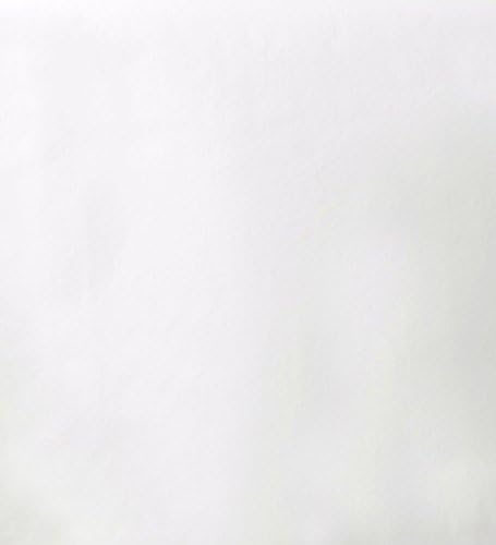 Yourtablecloth Heavy Duty Vinyl Round Fitted Tablecloth (Table Cover) with Flannel Backing Vibrant Colors Elasticized Tablecloth Great for Indoor and Outdoor Dining and Playing Cards 60” White