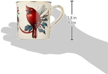 Lenox 6049837 Winter Greetings Mug, Christmas & Holiday Drinkware